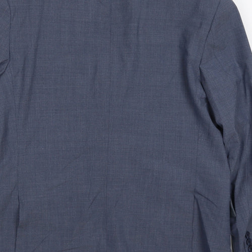 Marks and Spencer Mens Blue   Jacket Suit Jacket Size 40