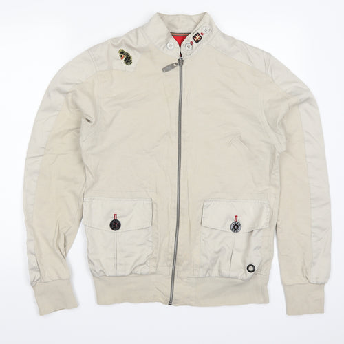 United Kingdom of Luke Mens Beige   Jacket  Size M
