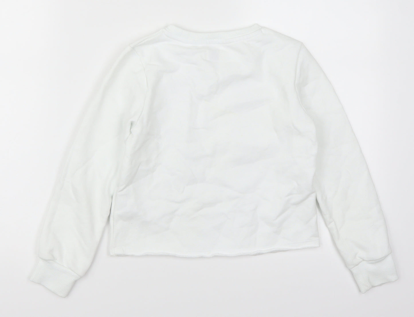 F&F Girls White   Pullover Sweatshirt Size 7-8 Years  - 12