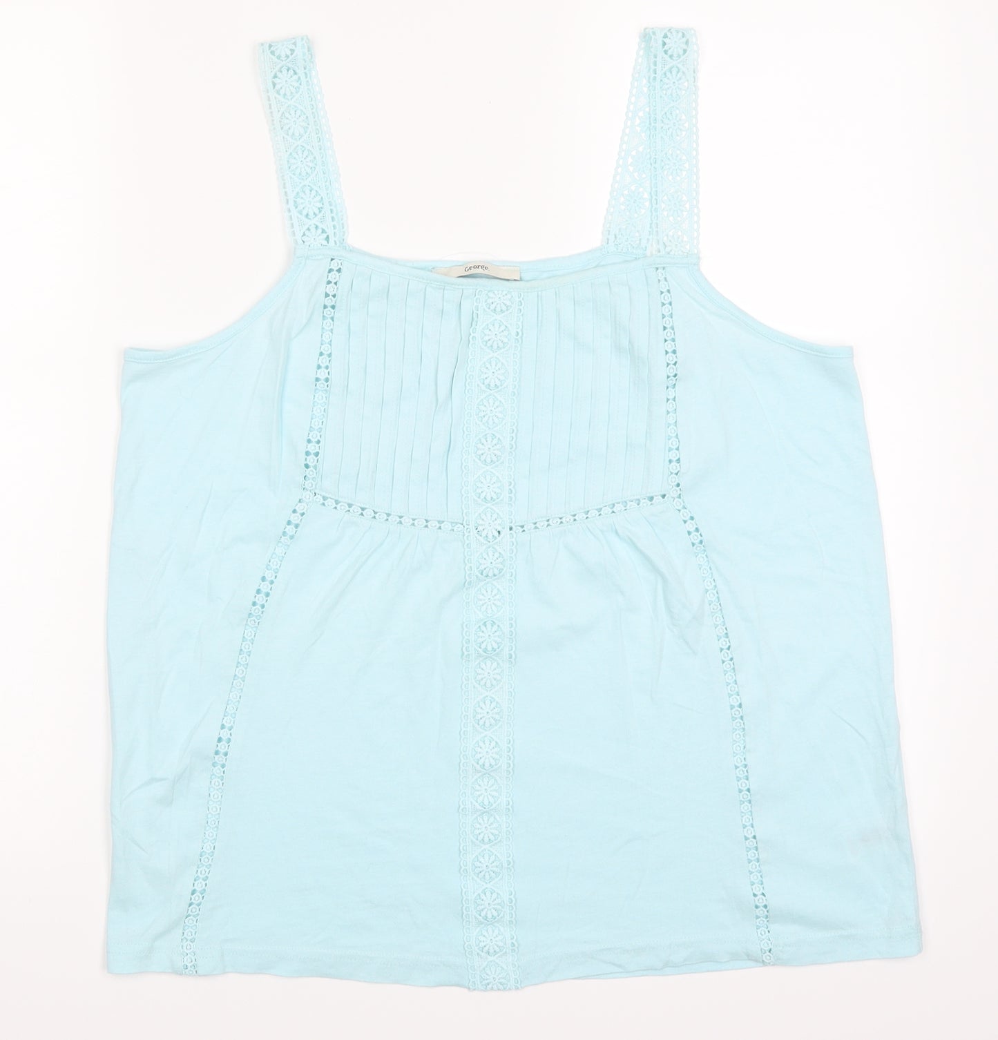 George Womens Blue   Basic Tank Size 14