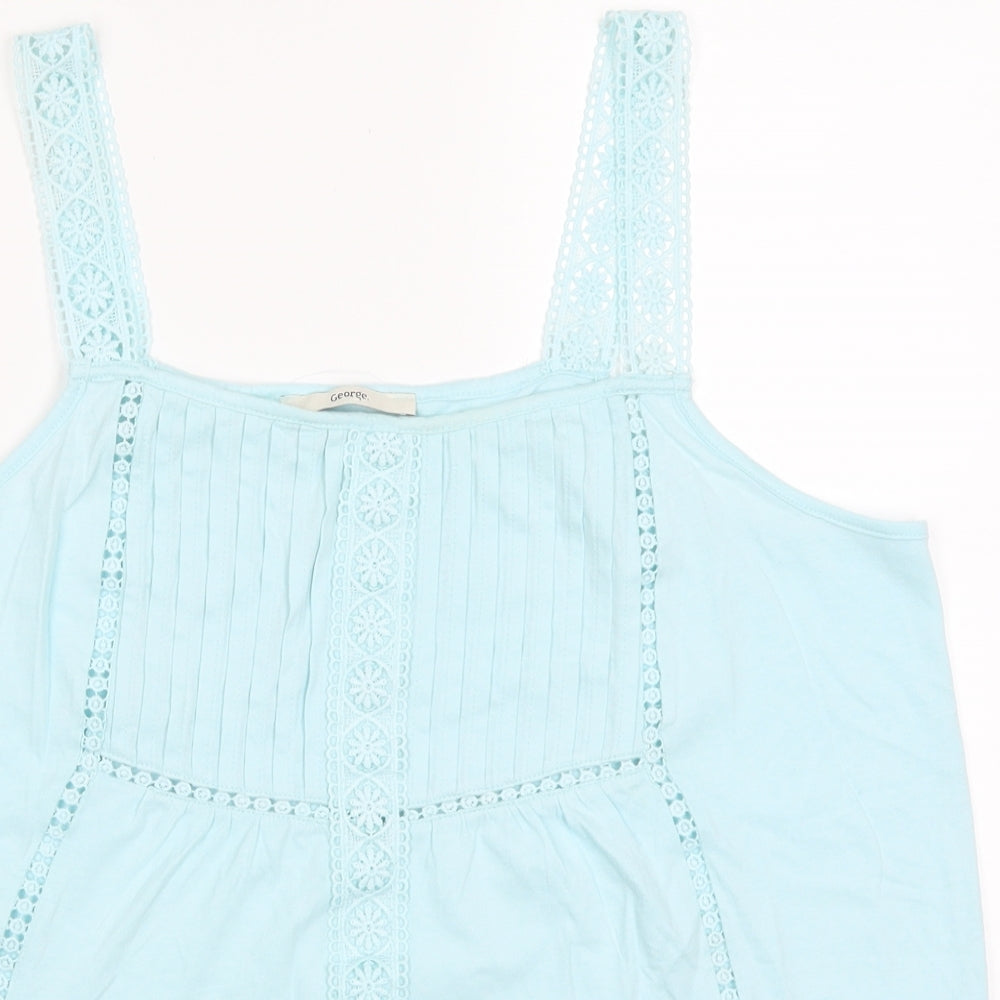George Womens Blue   Basic Tank Size 14