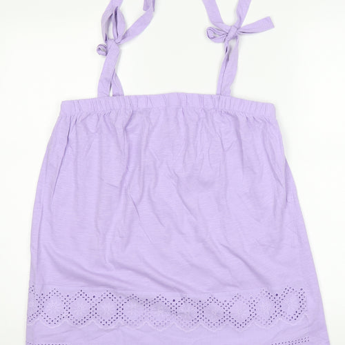 George Womens Purple   Basic Tank Size 12