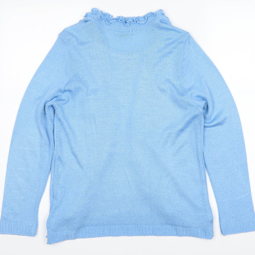 Jouley Womens Blue   Pullover Jumper Size S  - Cardigan and Top All in One