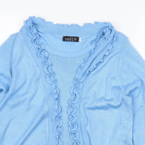 Jouley Womens Blue   Pullover Jumper Size S  - Cardigan and Top All in One