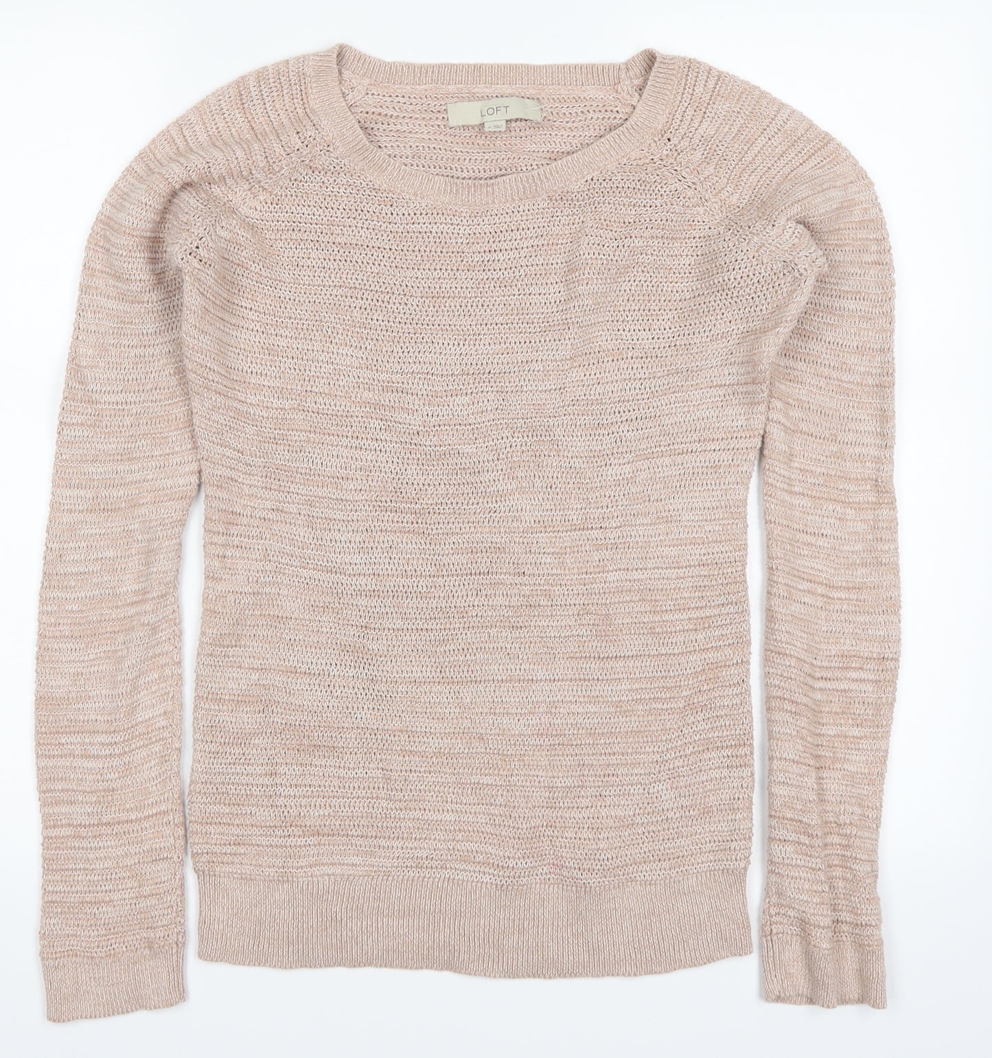 LOFT Womens Pink   Pullover Jumper Size M