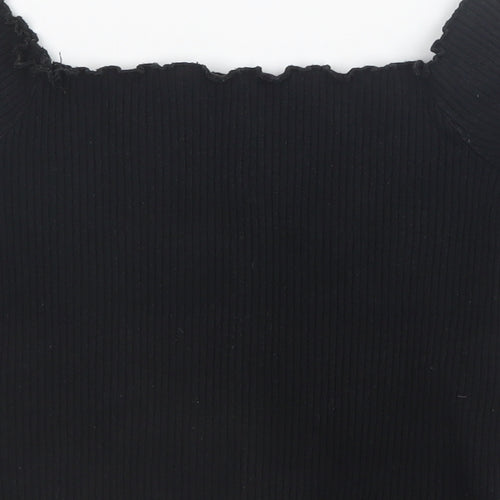Preworn Womens Black   Basic T-Shirt Size S