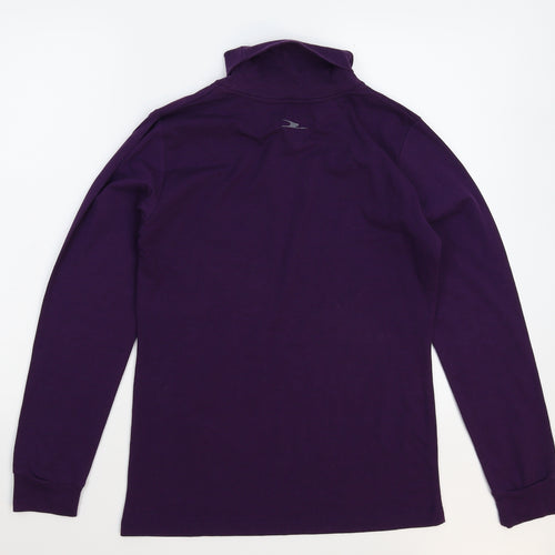 Crane Womens Purple   Pullover Sweatshirt Size M
