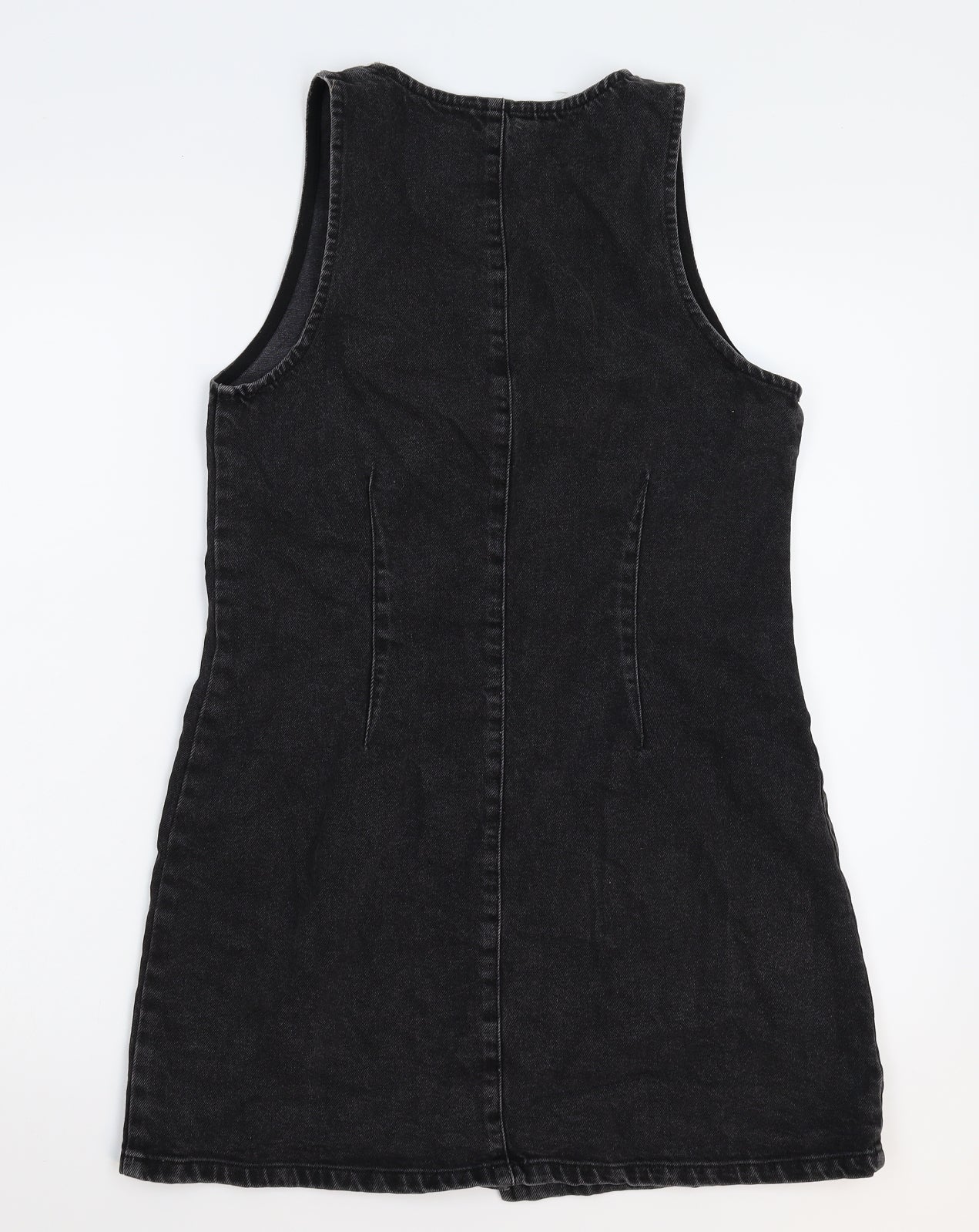 ASOS Womens Black  Denim Mini  Size 10