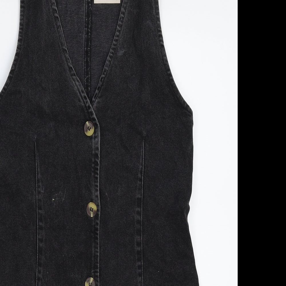 ASOS Womens Black  Denim Mini  Size 10