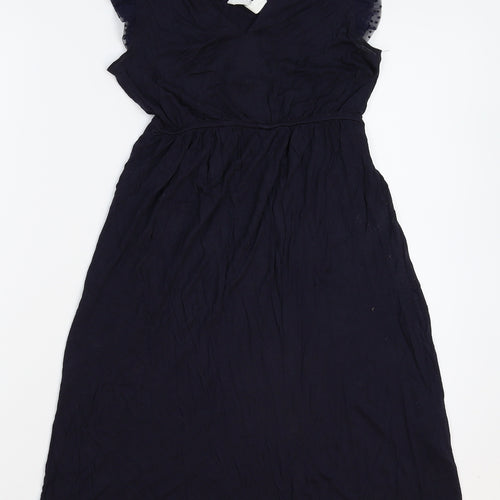 H&M Womens Blue   Fit & Flare  Size XS