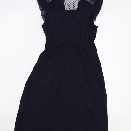 H&M Womens Blue   Fit & Flare  Size XS