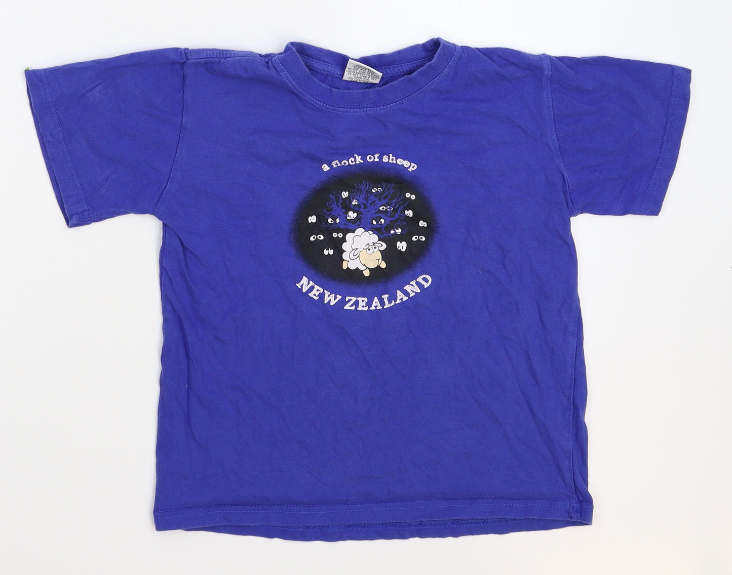 Preworn Boys Blue   Basic T-Shirt Size S