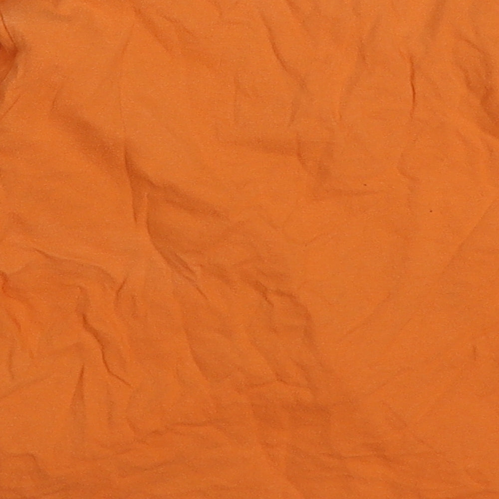 Rebel Boys Orange   Basic T-Shirt Size 4-5 Years
