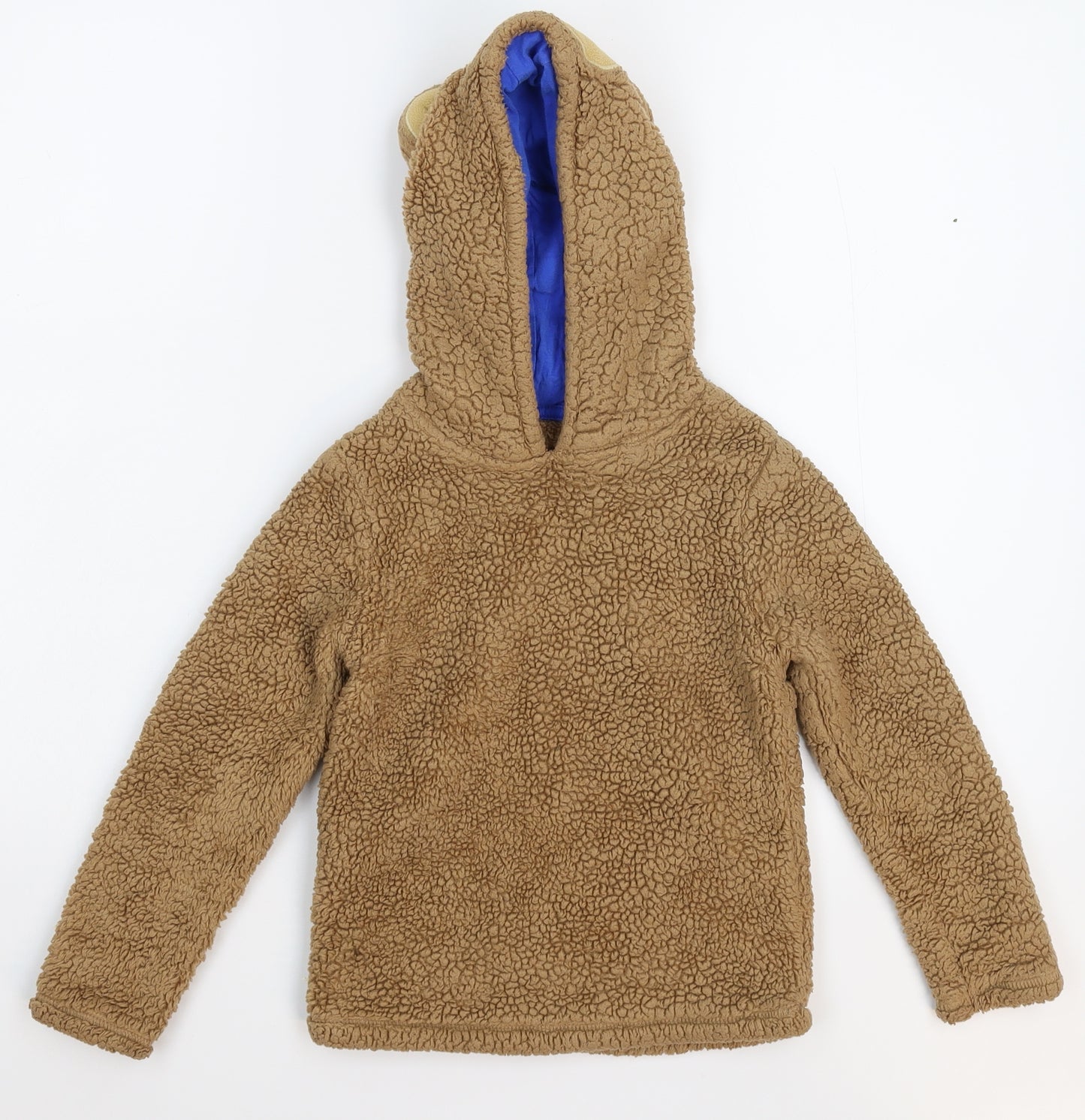 George Boys Grey  Fleece Pullover Hoodie Size 6-7 Years