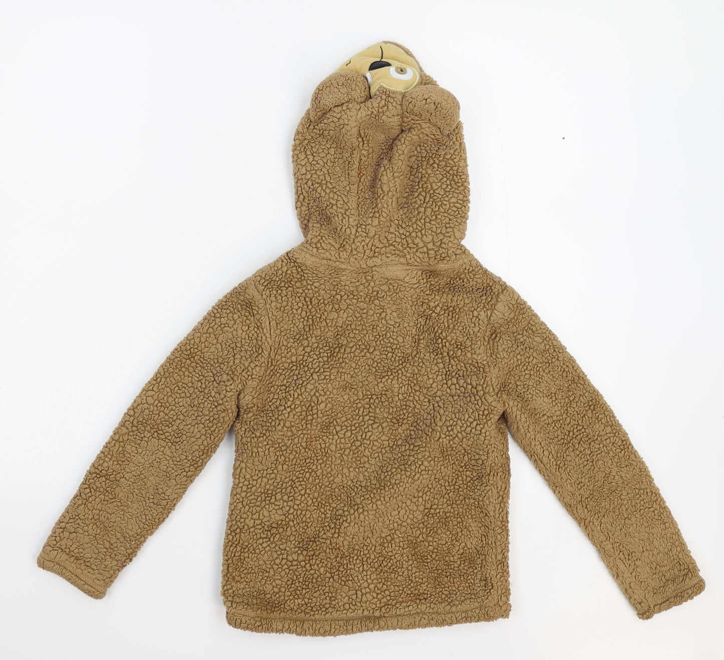 George Boys Grey  Fleece Pullover Hoodie Size 6-7 Years