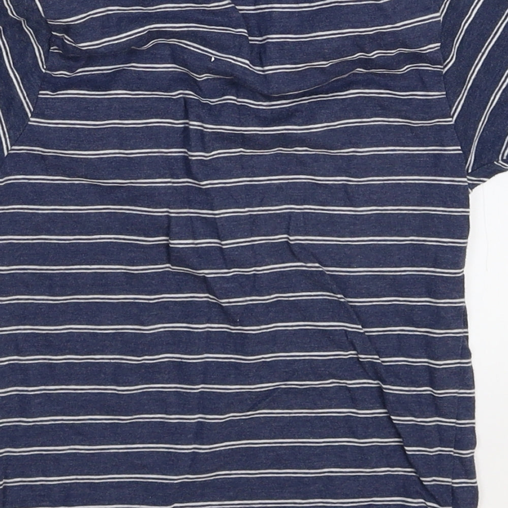 Rebel Boys Blue Striped  Basic Polo Size 4-5 Years