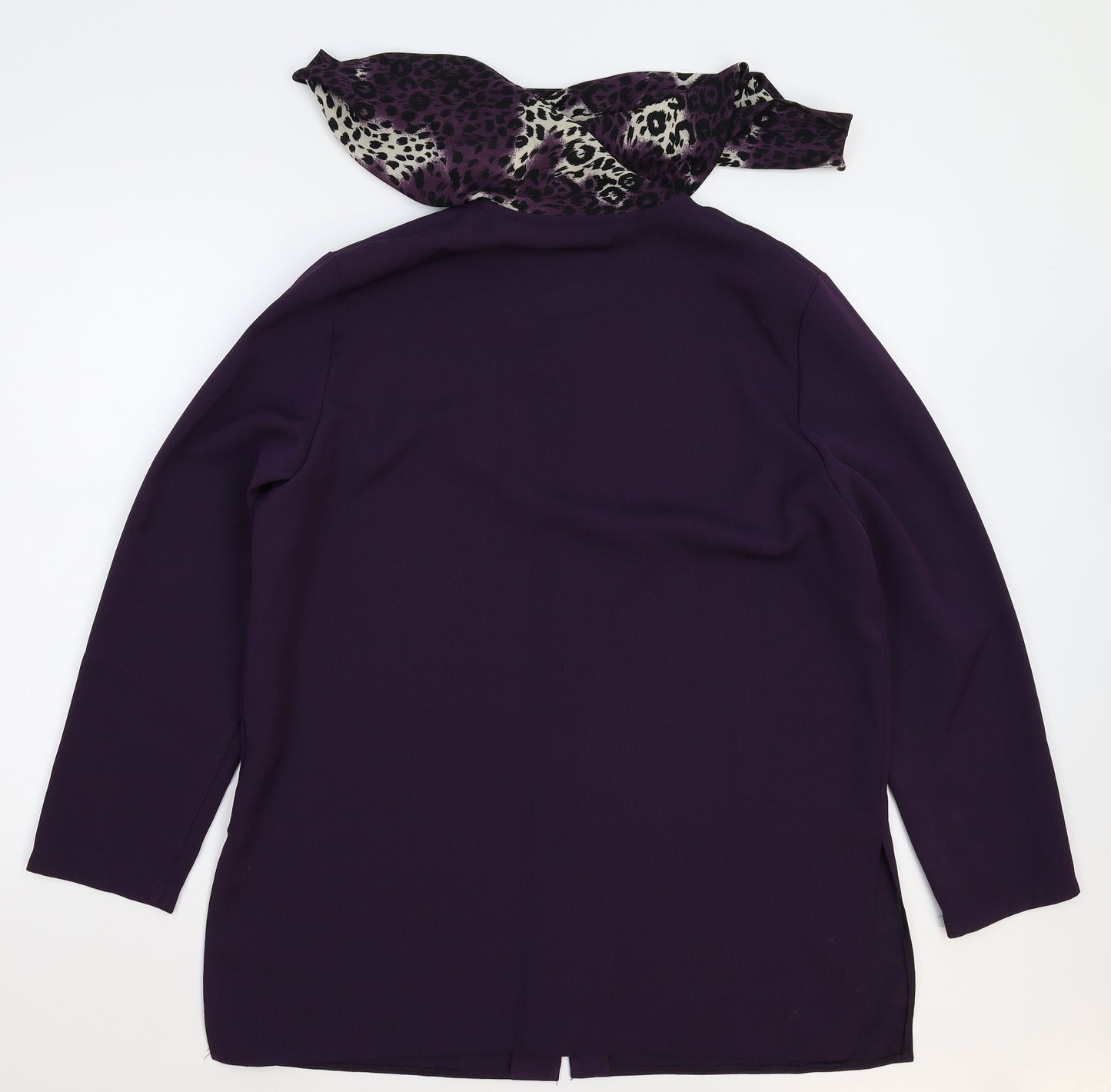 Bonmarché Womens Purple   Jacket Blazer Size 16