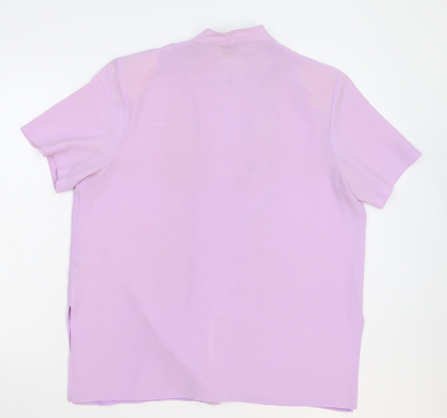Bonmarché Womens Pink   Basic Button-Up Size 14