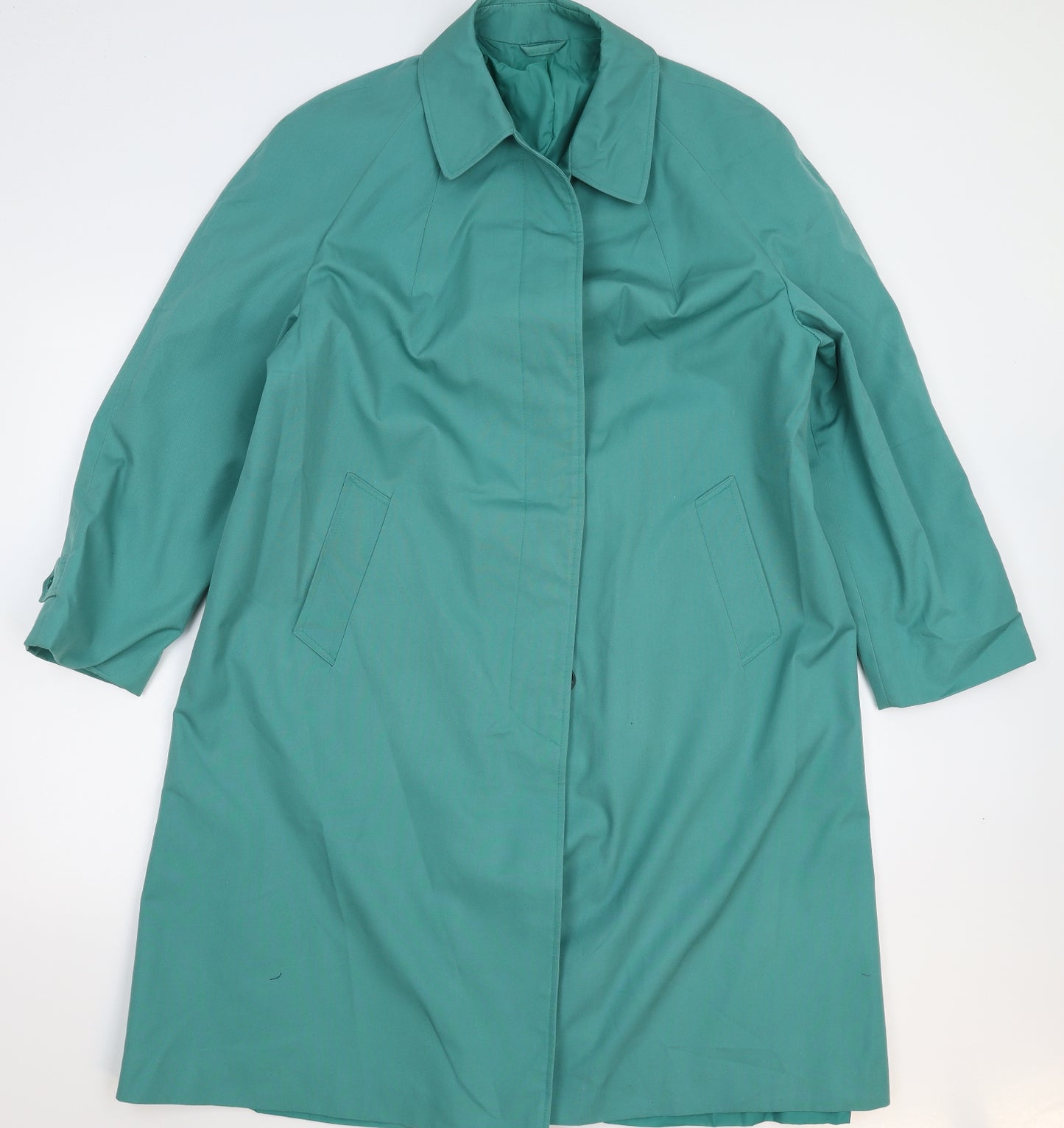 Dannimac Womens Green   Overcoat Coat Size XL