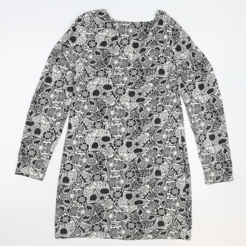 Iron Fist Womens Multicoloured Floral  T-Shirt Dress  Size XL