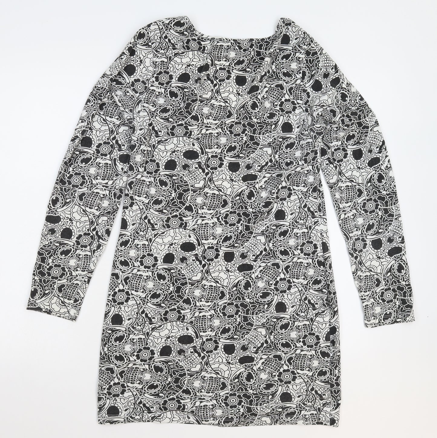 Iron Fist Womens Multicoloured Floral  T-Shirt Dress  Size XL