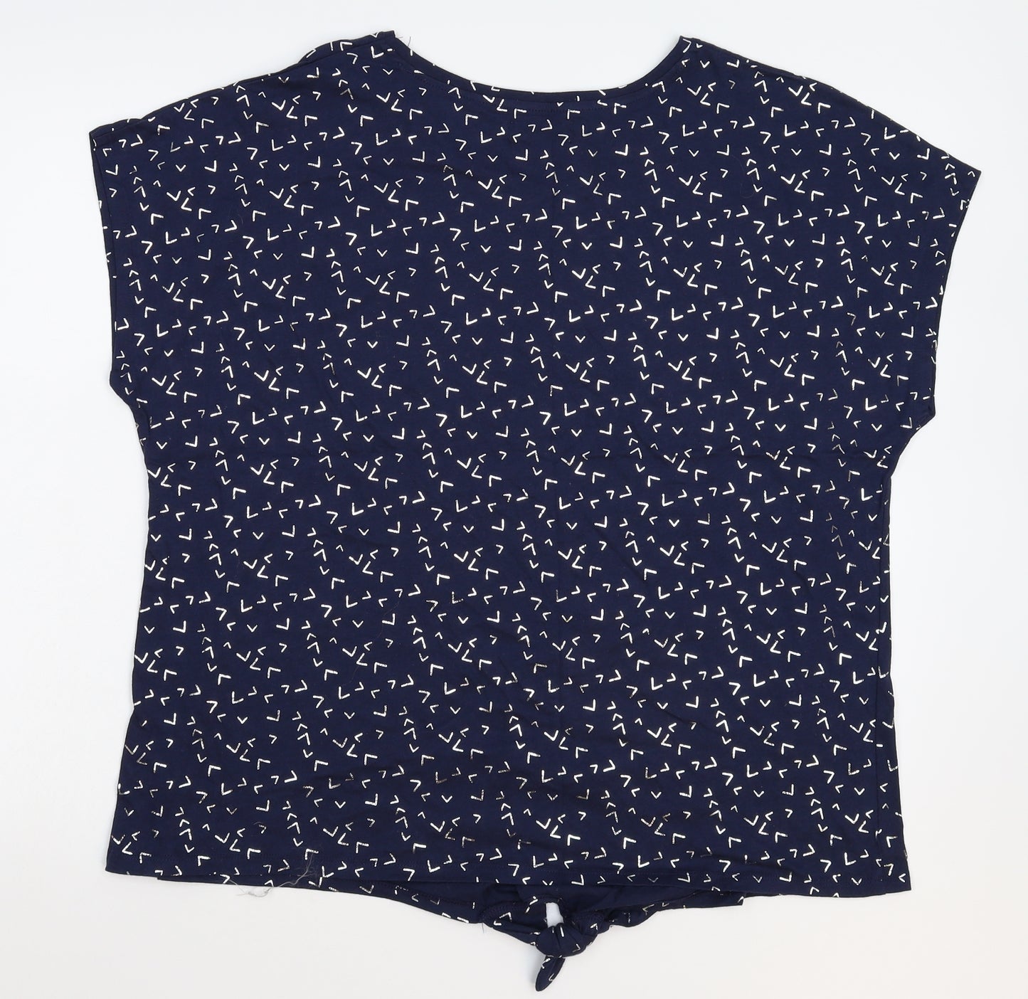 Papaya Womens Blue   Basic T-Shirt Size 20