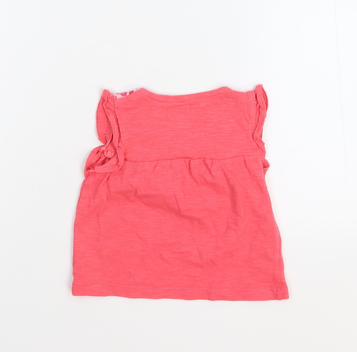 TU Girls Pink   Basic T-Shirt Size 3-6 Months