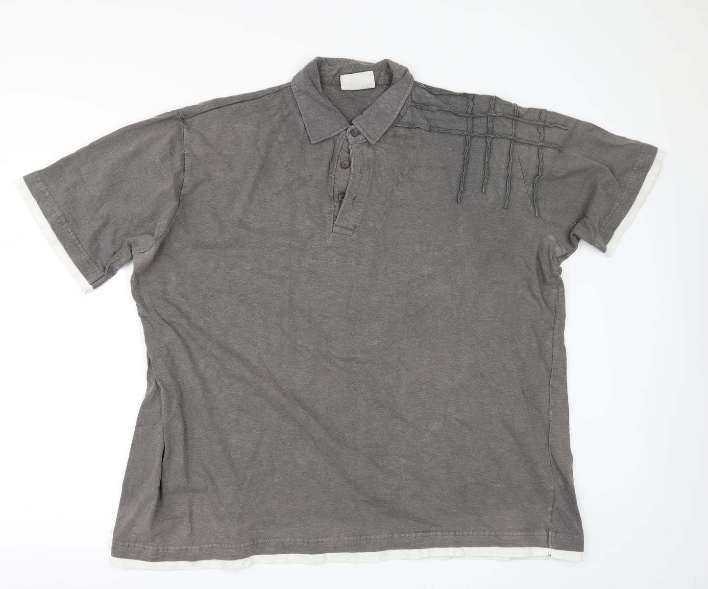UrbanSpirit Mens Grey    Polo Size 2XL