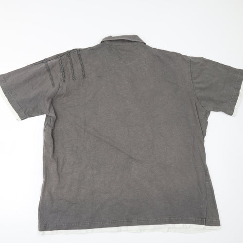 UrbanSpirit Mens Grey    Polo Size 2XL