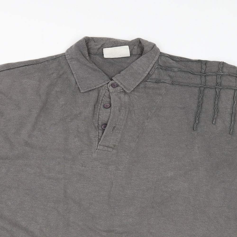 UrbanSpirit Mens Grey    Polo Size 2XL