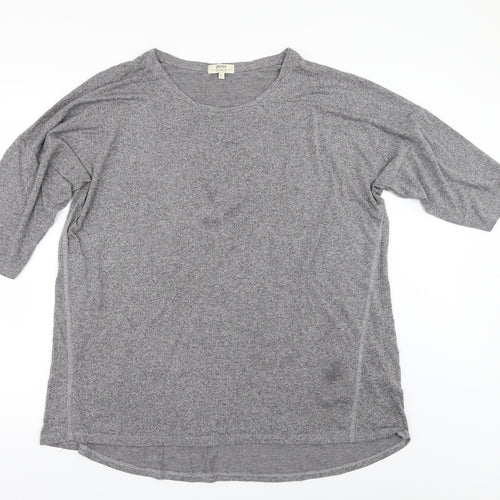 Papaya Womens Grey   Basic T-Shirt Size L