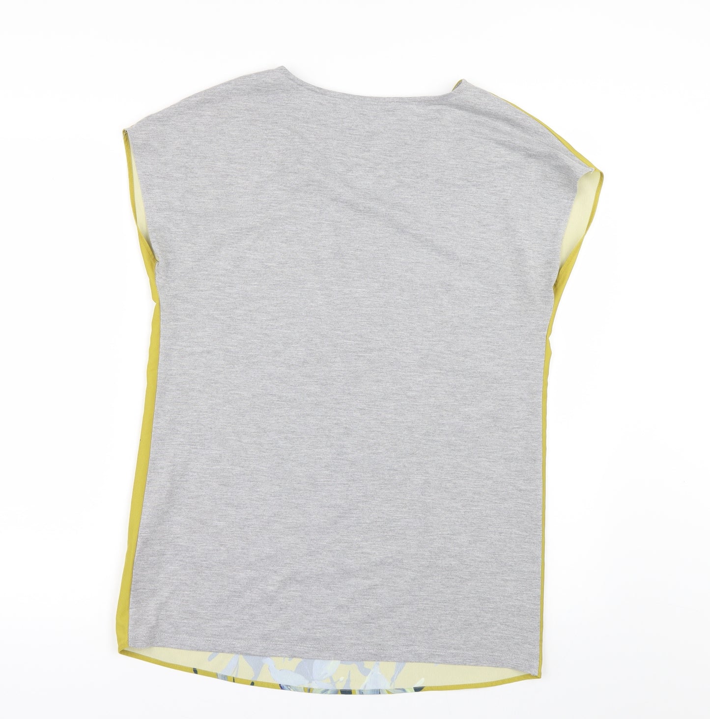 Per Una Womens Green Floral  Basic T-Shirt Size 10