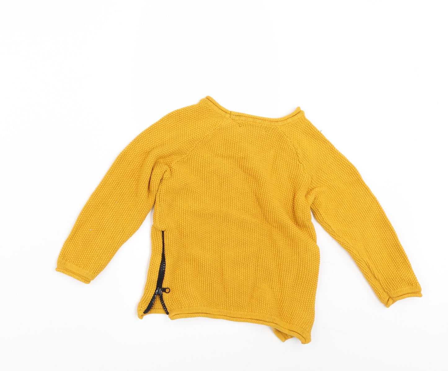 Primark Boys Yellow   Pullover Jumper Size 3-4 Years