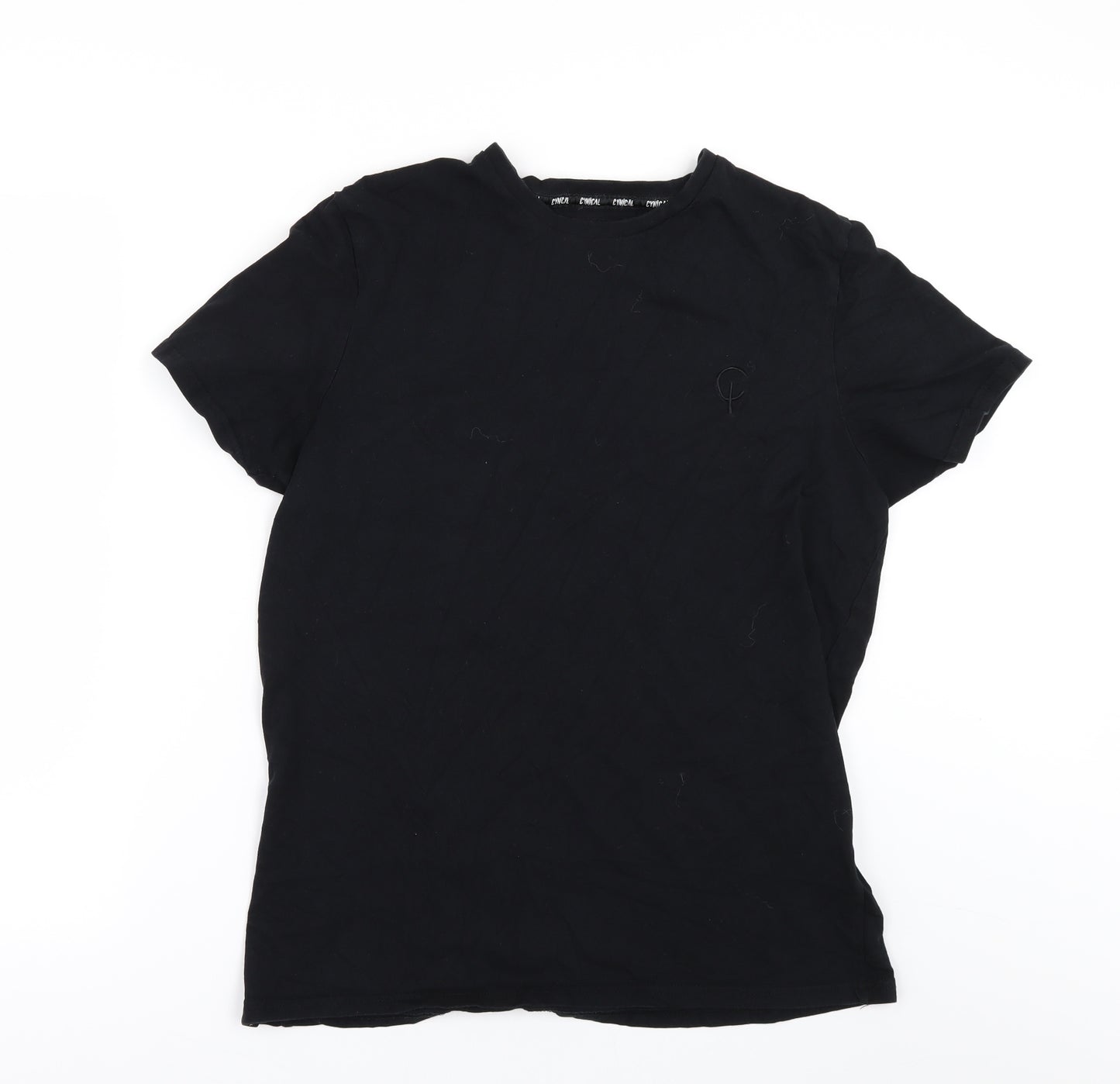 CYNICAL Womens Black   Basic T-Shirt Size L