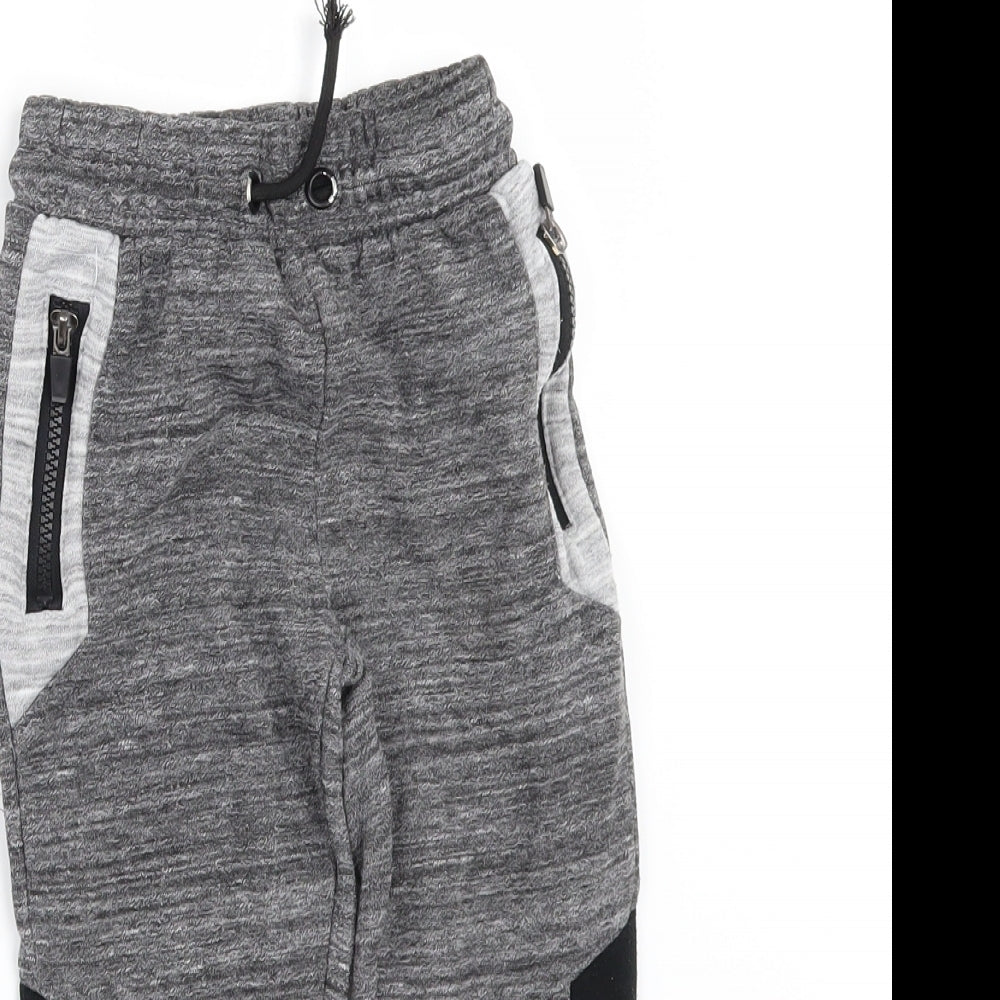 Primark Boys Grey   Jogger Trousers Size 2-3 Years