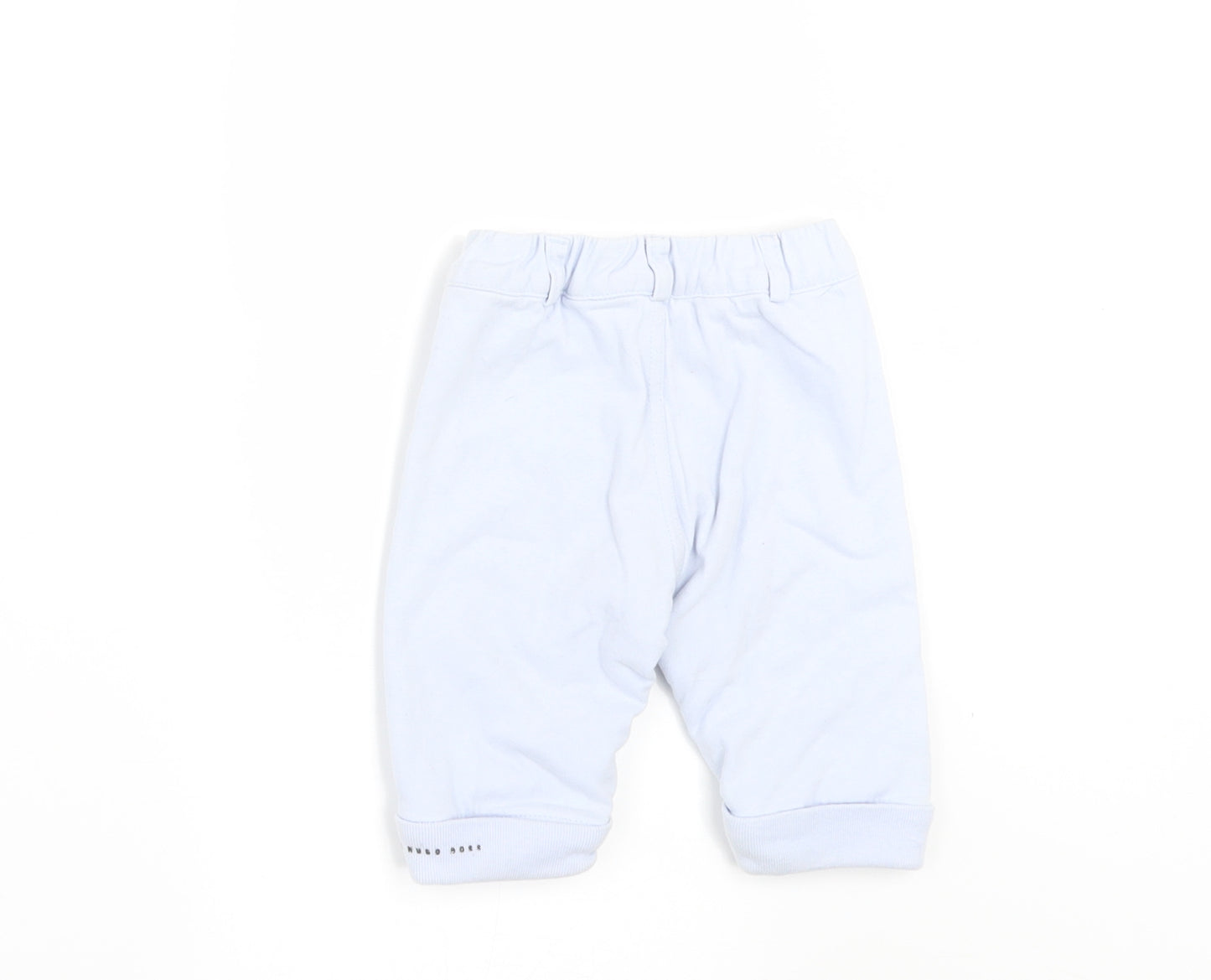 HUGO BOSS Boys Blue   Jogger Trousers Size 0-3 Months