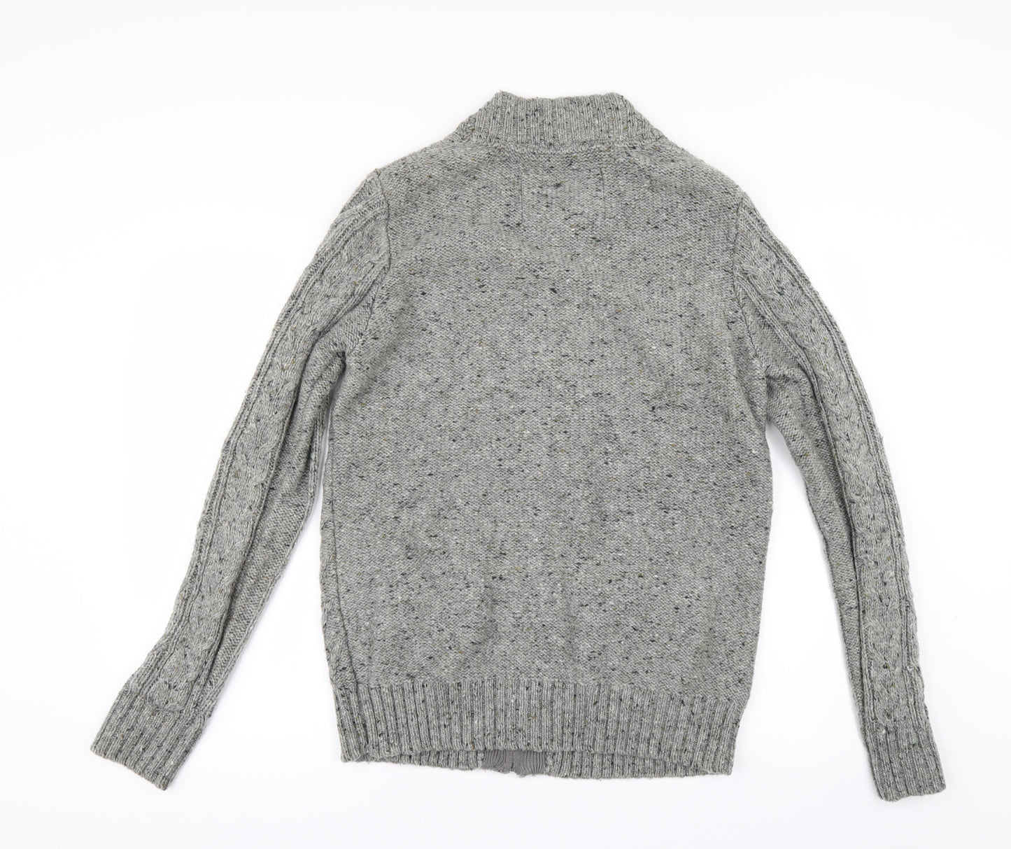 Debenhams Mens Grey   Cardigan Jumper Size S