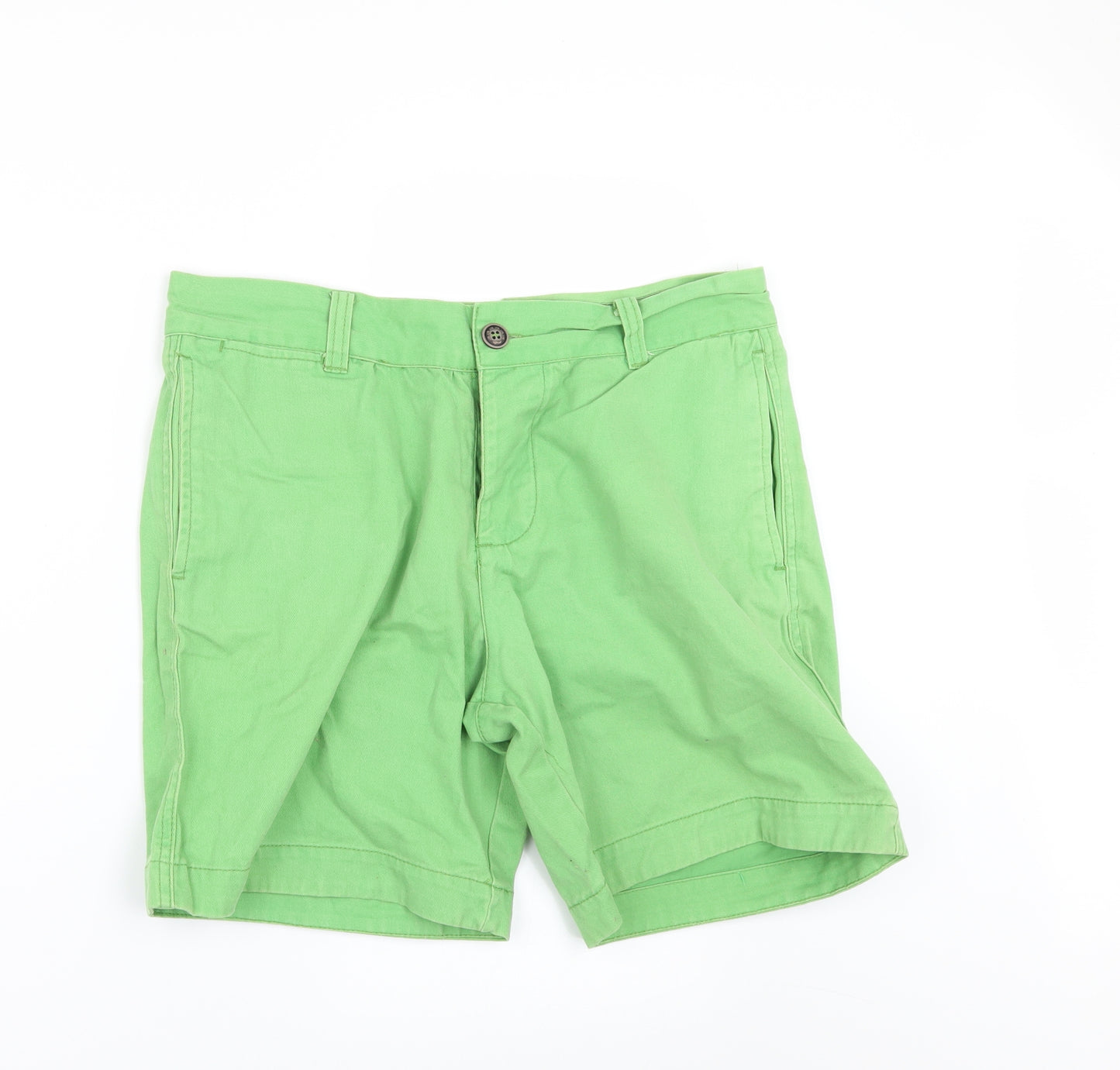 LBT Mens Green   Chino Shorts Size M