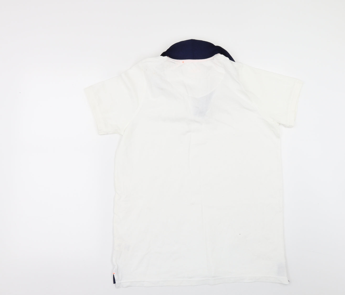 Boden Boys White   Basic Polo Size 15-16 Years
