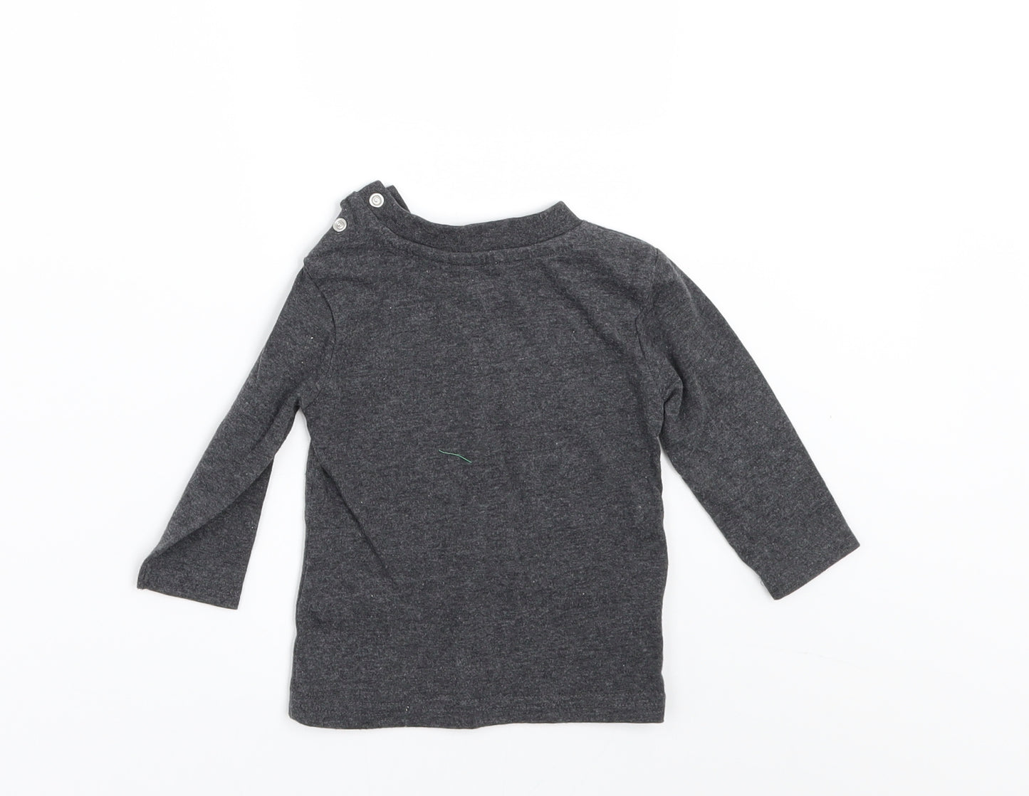 Primark Boys Grey   Basic T-Shirt Size 3-6 Months