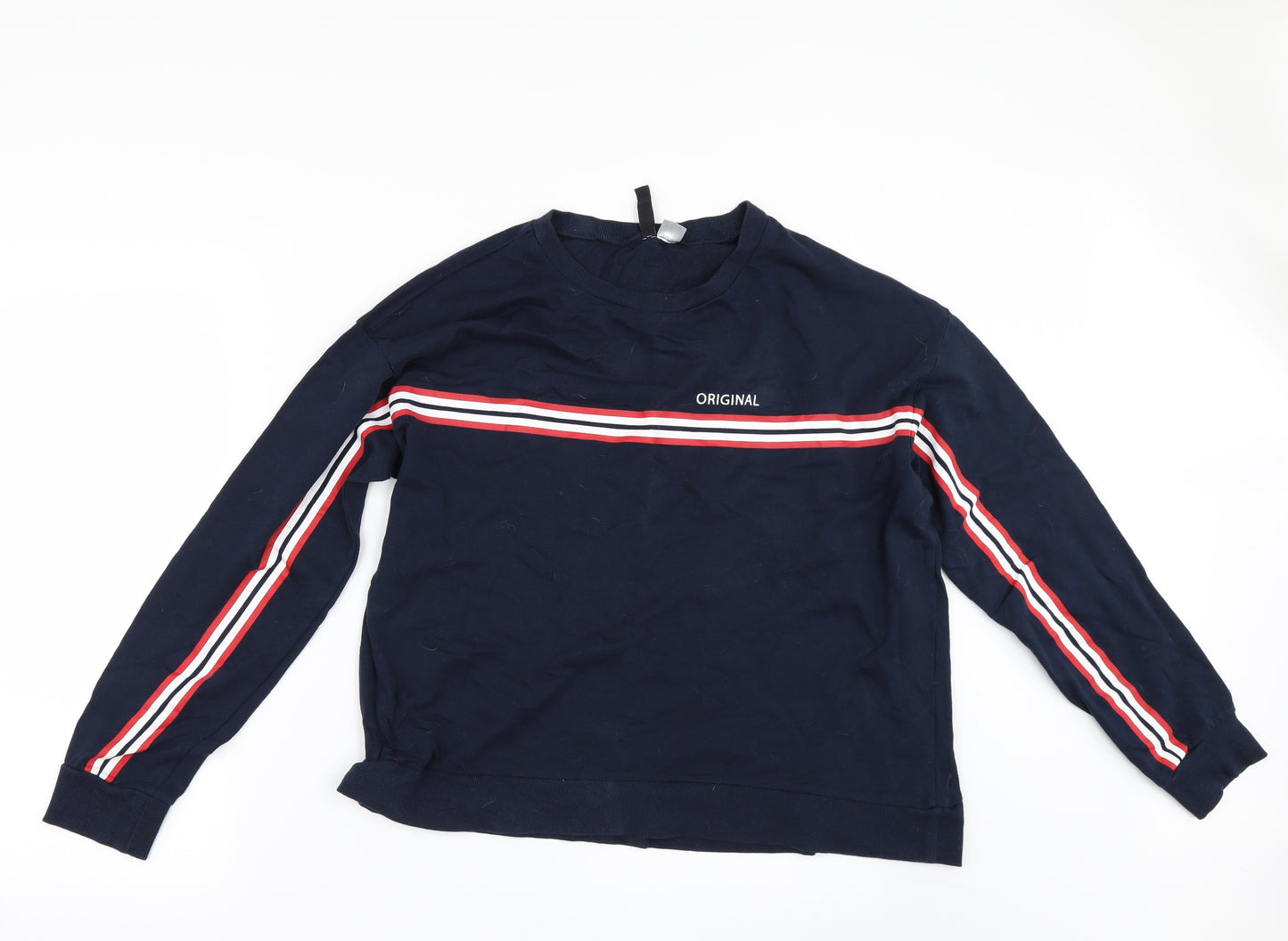 Divided by H&M Womens Blue   Pullover Sweatshirt Size L