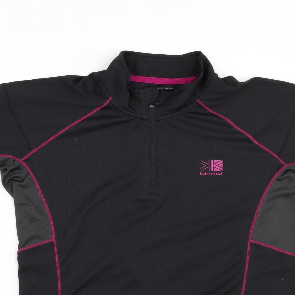 Karrimor Womens Black   Basic T-Shirt Size 14