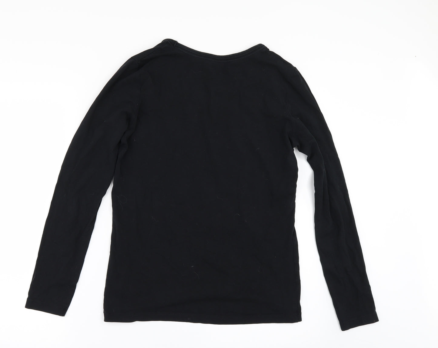 F&F Womens Black   Basic T-Shirt Size 12