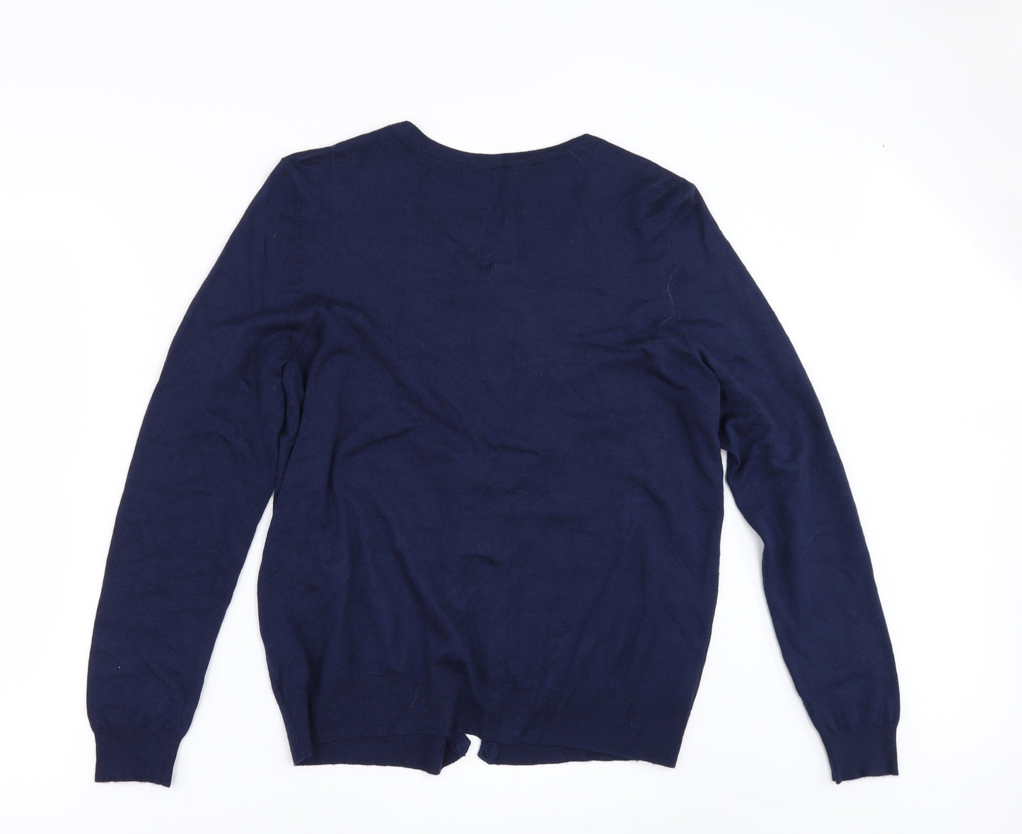 George Foreman Womens Blue   Cardigan Jumper Size 14