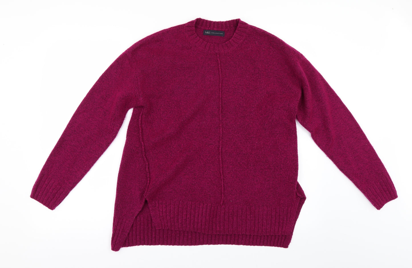 Marks and Spencer` Womens Red   Pullover Jumper Size M