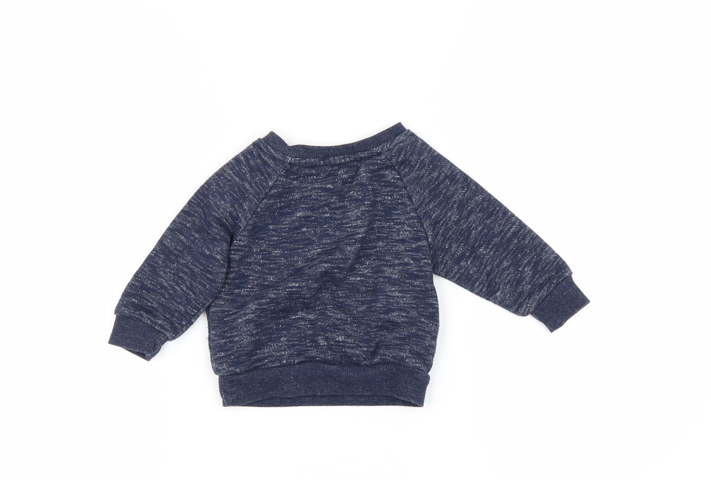 Primark Boys Blue   Pullover Jumper Size 0-3 Months