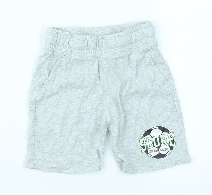 H&M Boys Grey Sweat Shorts Size 2-3 Years