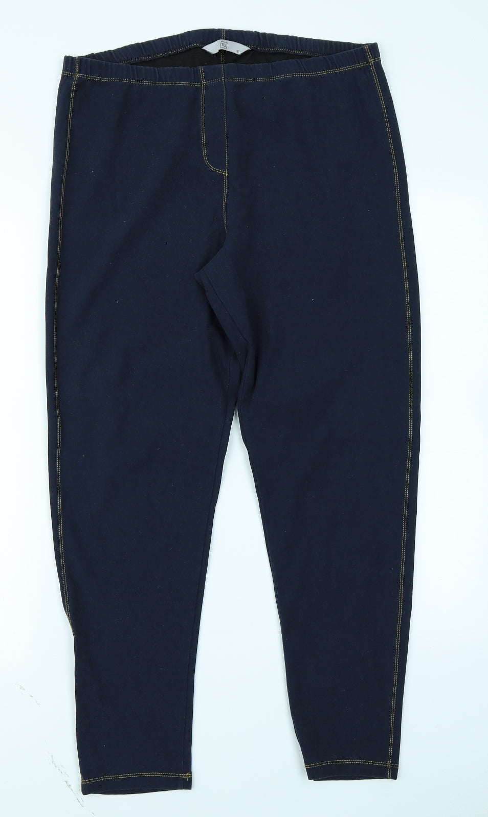 TU Womens Blue   Jegging Leggings Size 18 L22 in