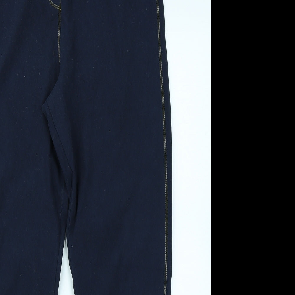 TU Womens Blue   Jegging Leggings Size 18 L22 in