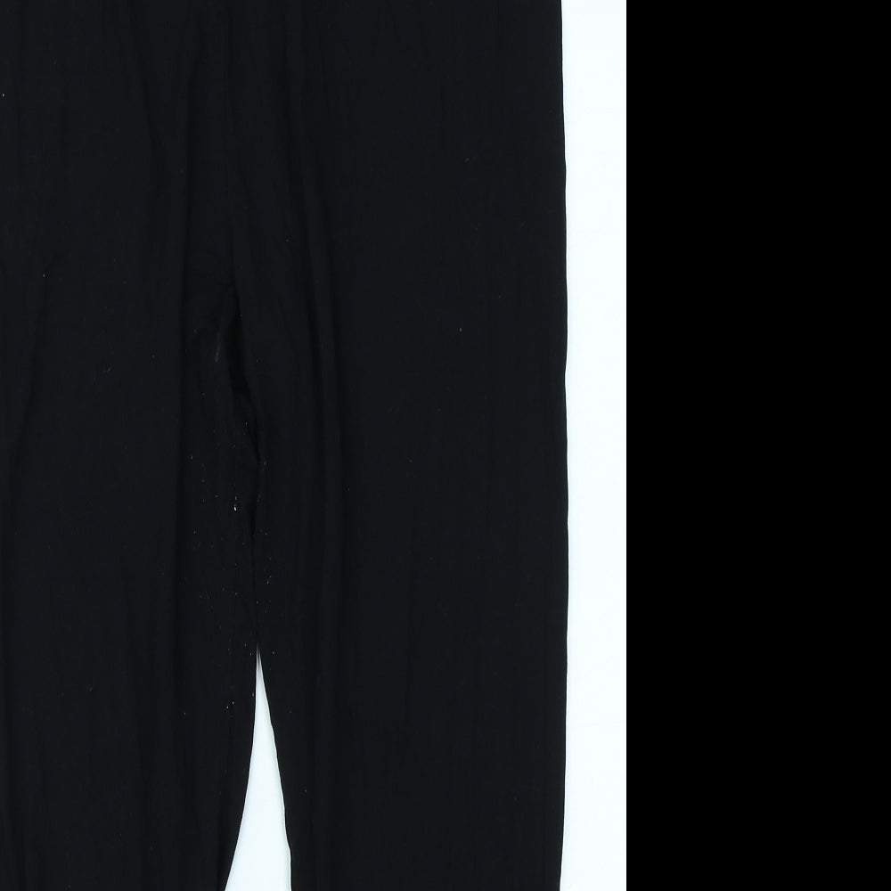NEXT Womens Black   Capri Leggings Size 18 L26 in